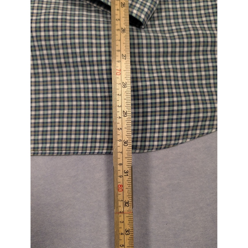 Rodd & Gunn Button‎ Down Shirt Mens XL Green Check Sports Fit Italian Fabric EX - Picture 7 of 11